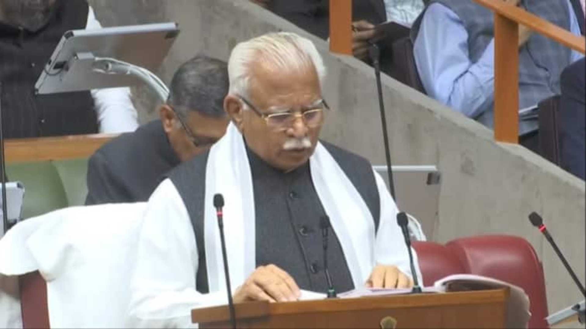 मुख्यमंत्री मनोहर लाल ने अपने दूसरे कार्यकाल का 1.89 लाख करोड़ रुपए का बजट किया पेश